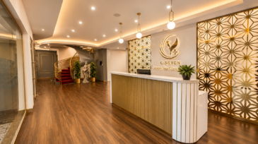 Reception area