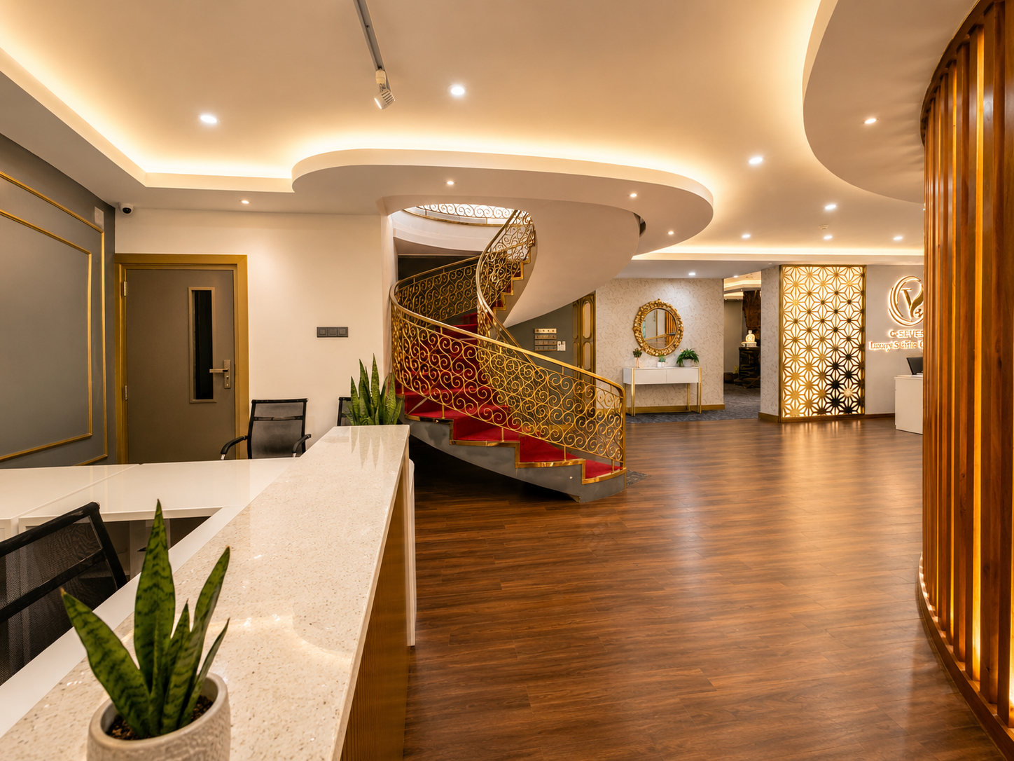 Elegant Skincare space